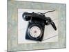 Back in Time Black Telephone Border-Susannah Tucker-Mounted Art Print