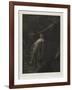 Back into Nothingness, plate fifteen from A Life, 1884-Max Klinger-Framed Giclee Print