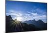 Back Light and Sunrays, Upper Bavaria-Rolf Roeckl-Mounted Photographic Print