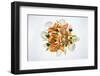 Back Lit Flower Petals-null-Framed Photographic Print