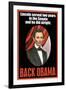 Back Obama-null-Framed Art Print