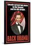 Back Obama-null-Framed Art Print