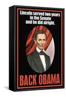 Back Obama-null-Framed Stretched Canvas