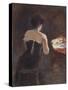 Back of a Lady, 1882-Giuseppe De Nittis-Stretched Canvas