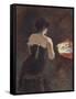 Back of a Lady, 1882-Giuseppe De Nittis-Framed Stretched Canvas