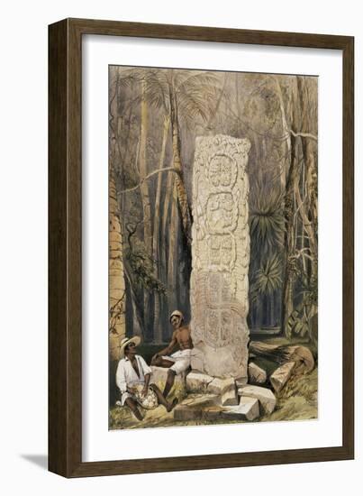 Back of an Idol, Copan-Frederick Catherwood-Framed Giclee Print