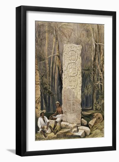 Back of an Idol, Copan-Frederick Catherwood-Framed Giclee Print