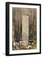 Back of an Idol, Copan-Frederick Catherwood-Framed Giclee Print