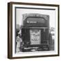 Back of Car Advertising for Jehovah's Witnesses' Activities at Wrigley Field-Loomis Dean-Framed Photographic Print