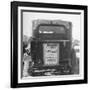 Back of Car Advertising for Jehovah's Witnesses' Activities at Wrigley Field-Loomis Dean-Framed Photographic Print