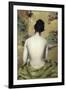 Back of Nude-William Merritt Chase-Framed Giclee Print