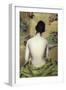 Back of Nude-William Merritt Chase-Framed Giclee Print