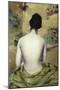 Back of Nude-William Merritt Chase-Mounted Giclee Print