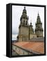 Back of the Bell Towers from Roof of Santiago Cathedral, Santiago De Compostela, Spain-R H Productions-Framed Stretched Canvas