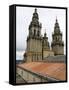 Back of the Bell Towers from Roof of Santiago Cathedral, Santiago De Compostela, Spain-R H Productions-Framed Stretched Canvas