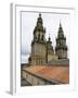 Back of the Bell Towers from Roof of Santiago Cathedral, Santiago De Compostela, Spain-R H Productions-Framed Photographic Print