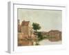 Back of the New Mills, C.1814-17-John Crome-Framed Giclee Print