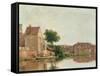 Back of the New Mills, C.1814-17-John Crome-Framed Stretched Canvas