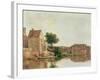 Back of the New Mills, C.1814-17-John Crome-Framed Giclee Print