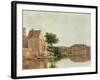 Back of the New Mills, C.1814-17-John Crome-Framed Giclee Print