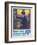 Back Our Girls over There Poster-Clarence F. Underwood-Framed Giclee Print