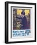 Back Our Girls over There Poster-Clarence F. Underwood-Framed Giclee Print