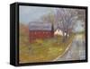 Back Road Barn I-Marilyn Wendling-Framed Stretched Canvas