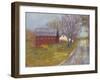 Back Road Barn I-Marilyn Wendling-Framed Art Print