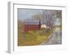 Back Road Barn I-Marilyn Wendling-Framed Art Print