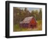 Back Road Barn II-Marilyn Wendling-Framed Art Print