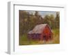 Back Road Barn II-Marilyn Wendling-Framed Art Print