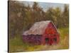 Back Road Barn II-Marilyn Wendling-Stretched Canvas