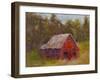 Back Road Barn II-Marilyn Wendling-Framed Art Print