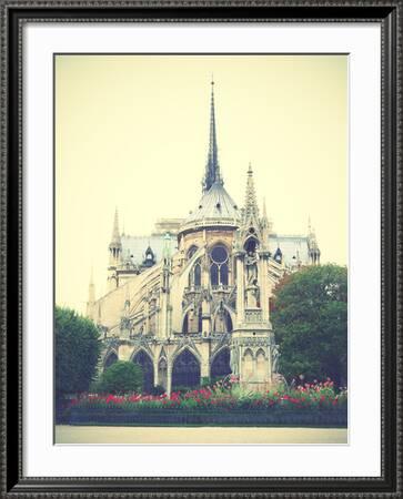 Back Side of Notre Dame De Paris, France. Instagram Style Filtred Image'  Photographic Print - Zoom-zoom | AllPosters.com