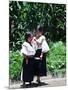 Back-strap Weaving, Ecuador-Charles Sleicher-Mounted Photographic Print