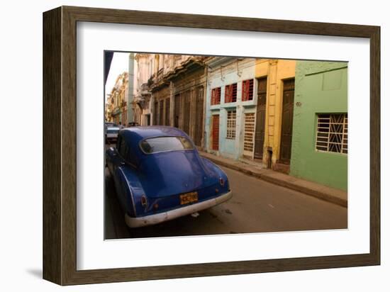 Back Street Cuba-Charles Glover-Framed Giclee Print