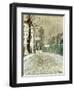 Back Street, Montmartre-Fritz Thaulow-Framed Giclee Print