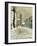 Back Street, Montmartre-Fritz Thaulow-Framed Giclee Print