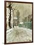 Back Street, Montmartre-Fritz Thaulow-Framed Giclee Print