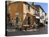 Back Street Restaurants, St. Tropez, Var, Provence, Cote D'Azur, France, Europe-Peter Richardson-Stretched Canvas