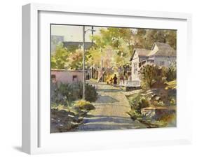 Back Street-LaVere Hutchings-Framed Giclee Print