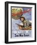 Back the Attack! War Bonds Poster-null-Framed Giclee Print