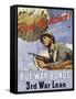 Back the Attack! War Bonds Poster-null-Framed Stretched Canvas
