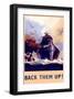 Back Them Up! Floatplanes and Warships-null-Framed Premium Giclee Print