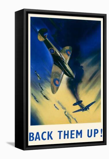 Back Them Up!-null-Framed Stretched Canvas