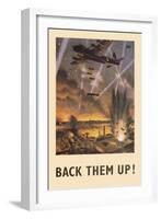 Back Them Up!-Roy Nockolds-Framed Art Print