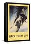 Back Them Up!-Jobson-Framed Stretched Canvas