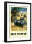 Back Them Up-null-Framed Art Print