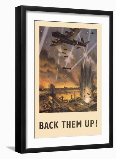 Back Them Up!-Roy Nockolds-Framed Art Print