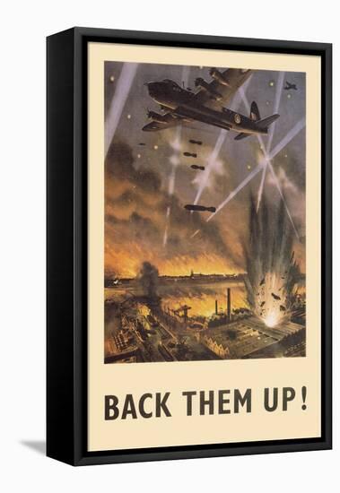 Back Them Up!-Roy Nockolds-Framed Stretched Canvas